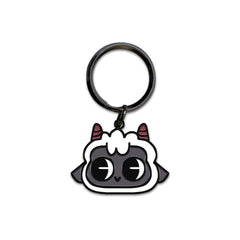 //merch.devolverdigital.co/cdn/shop/files/COTL-Happy-Lamb-Keyring_render_2_1024x1024.jpg?v=1719324377 Cult of the Lamb Happy Lamb Keyring