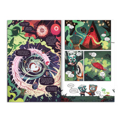 //merch.devolverdigital.co/cdn/shop/files/COTL_Pilgrim-Comic-Book_DLX-RENDER-7_1024x1024.jpg?v=1727093057 Cult of the Lamb: Pilgrim (Hardcover Deluxe Edition Book)