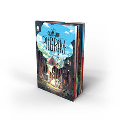 //merch.devolverdigital.co/cdn/shop/files/COTL_Pilgrim-Comic-Book_LTD-RENDER-2_1024x1024.jpg?v=1726668700 Cult of the Lamb: Pilgrim (Hardcover Deluxe Edition Book)