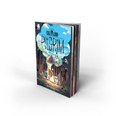 //merch.devolverdigital.co/cdn/shop/files/COTL_Pilgrim-Comic-Book_STD-RENDER-2_1024x1024.jpg?v=1726669404 Cult of the Lamb: Pilgrim (Paperback Edition Book)