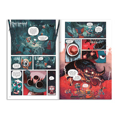 //merch.devolverdigital.co/cdn/shop/files/COTL_Pilgrim-Comic-Book_STD-RENDER-5_1024x1024.jpg?v=1727092973 Cult of the Lamb: Pilgrim (Paperback Edition Book)