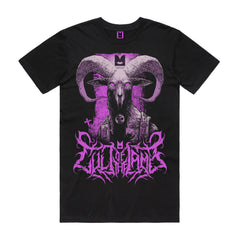 //merch.devolverdigital.co/cdn/shop/files/COTL_Unholy-Goat-shirt_1024x1024.jpg?v=1729089540 Cult of the Lamb Unholy Goat T-Shirt (Black)