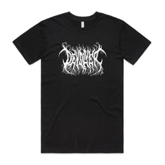 //merch.devolverdigital.co/cdn/shop/files/Devolver-Black-Metal-T-shirt-render_1024x1024.jpg?v=1715684126 Devolver Black Metal Logo (2020) T-shirt (Black)