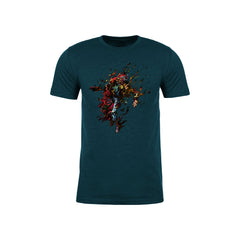 Hotline Miami – Exploding Jacket T-shirt (colour)