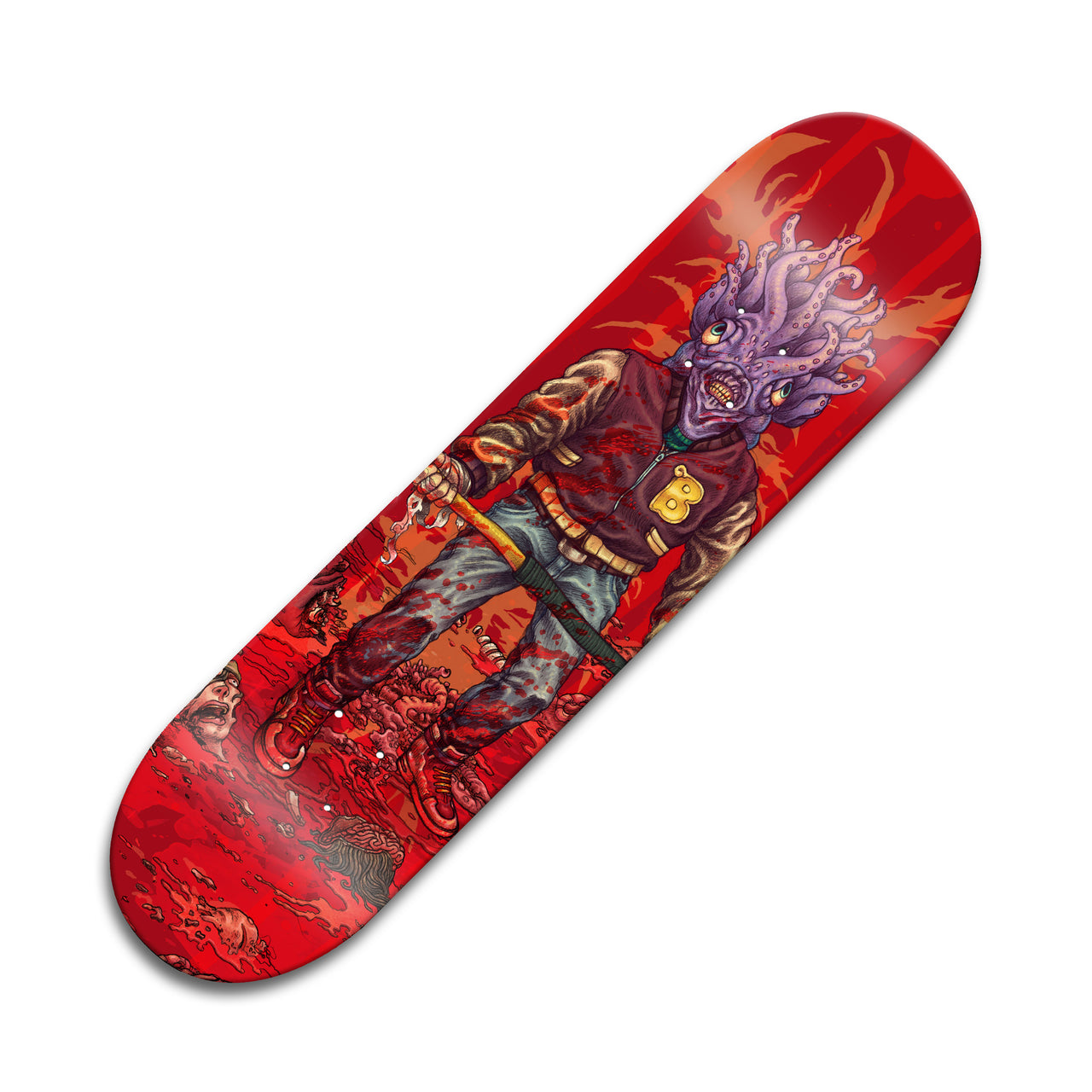 Hotline Miami - Jacket Skateboard Deck