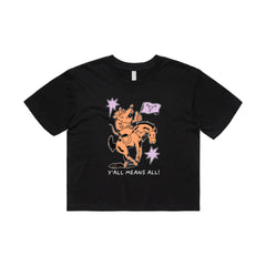 //merch.devolverdigital.co/cdn/shop/files/Pride2025-Black-crop_RENDER_1024x1024.jpg?v=1748620699 Devolver Y'all Means All Crop Top (Black)