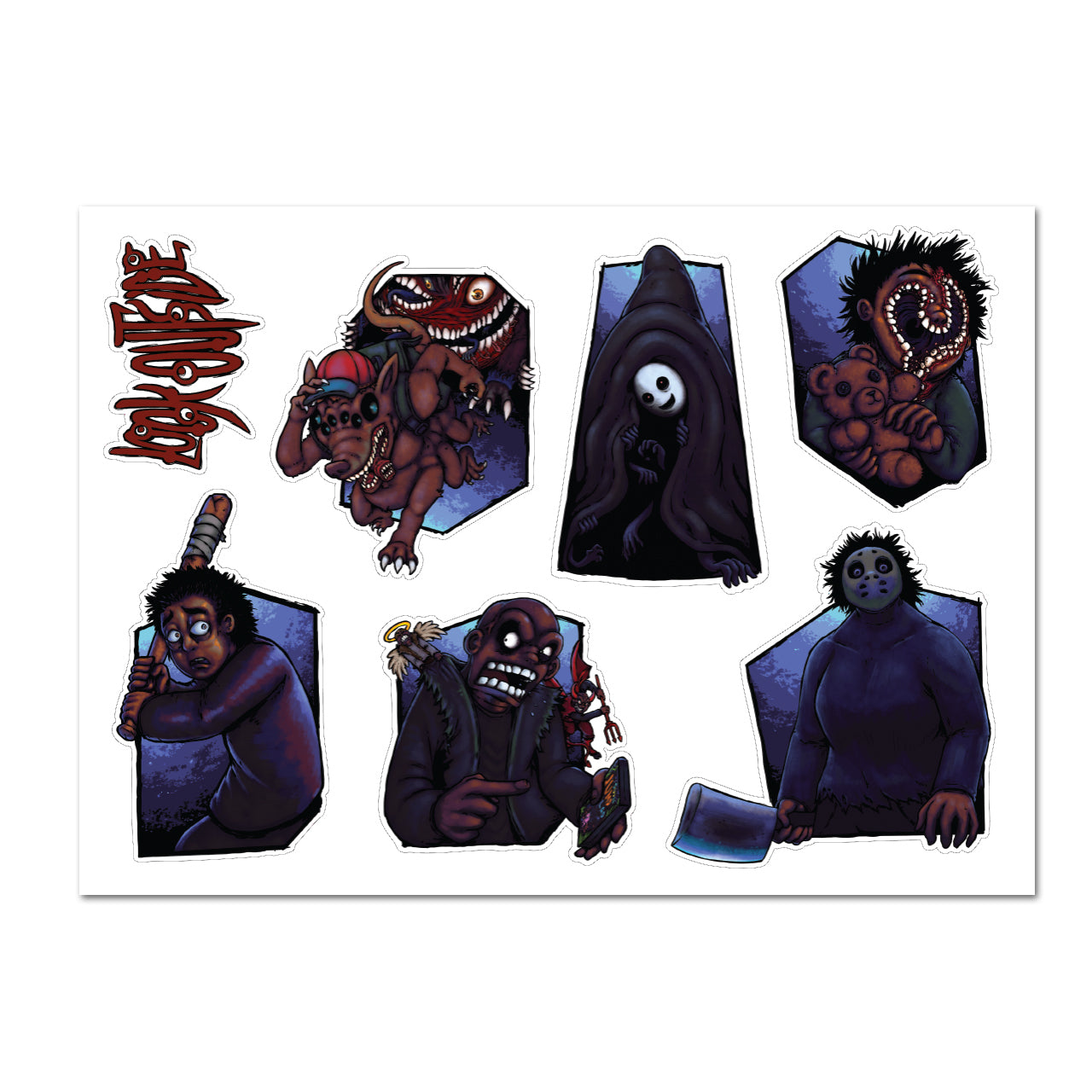 Look Outside Sticker Sheet