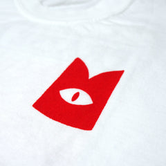 //merch.devolverdigital.co/cdn/shop/products/CotL-Radshirt-5_1024x1024.jpg?v=1653408030 Cult of the Lamb Praise Lamb T-Shirt (White)