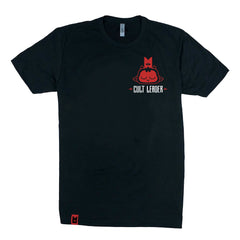 //merch.devolverdigital.co/cdn/shop/products/Cult-Leader---tshirt---render_1024x1024.jpg?v=1673624588 Cult of the Lamb Cult Leader T-Shirt (Black)