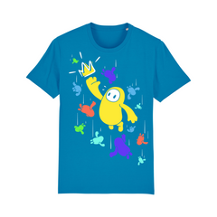 //merch.devolverdigital.co/cdn/shop/products/ScreenPrintBlueT-Shirt-FrontWEB_1024x1024.png?v=1601908426 Fall Guys Screen Print T-Shirt (Blue)