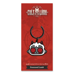 Cult of the Lamb Possessed Lamb Keyring