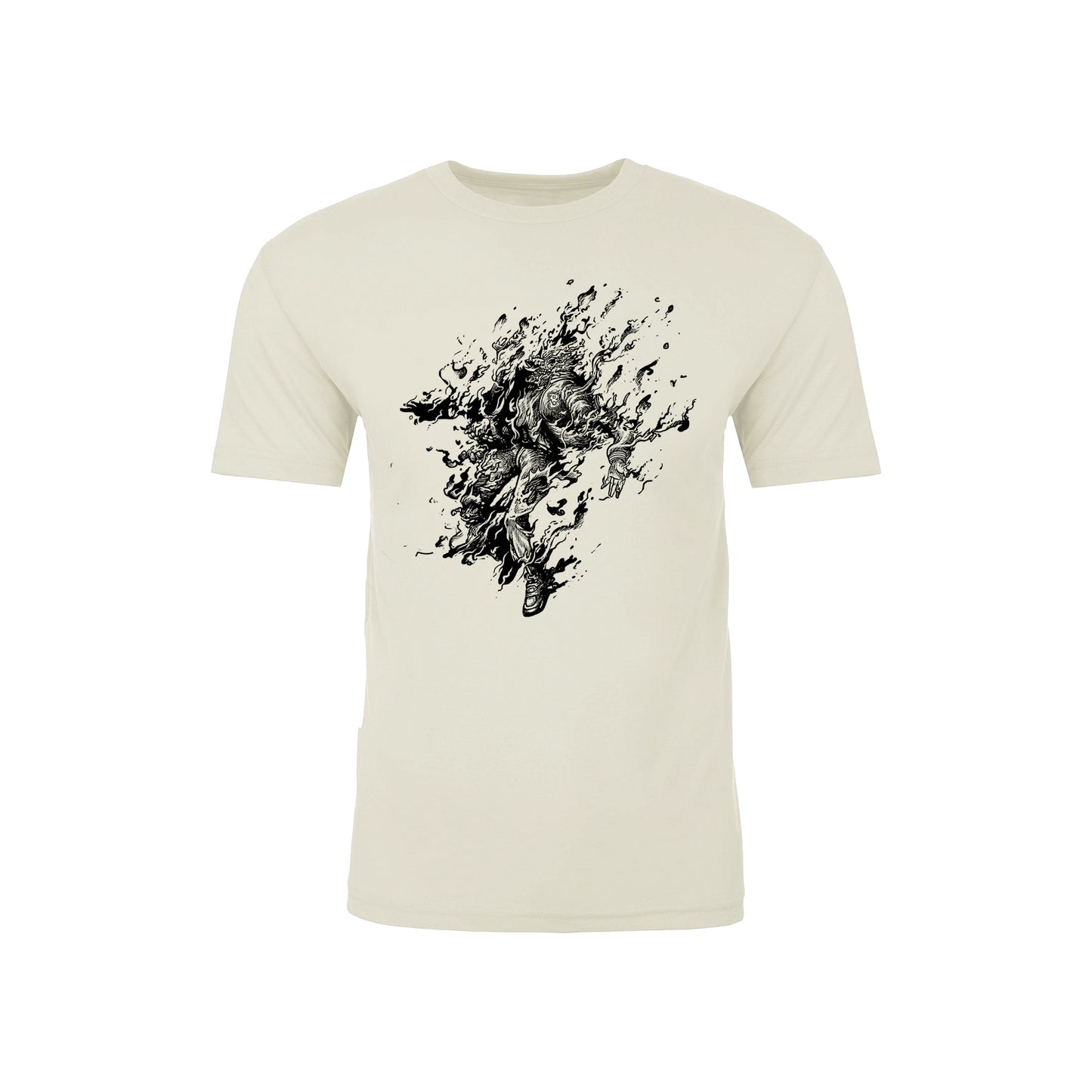 Hotline Miami - Exploding Jacket T-shirt (B&W)