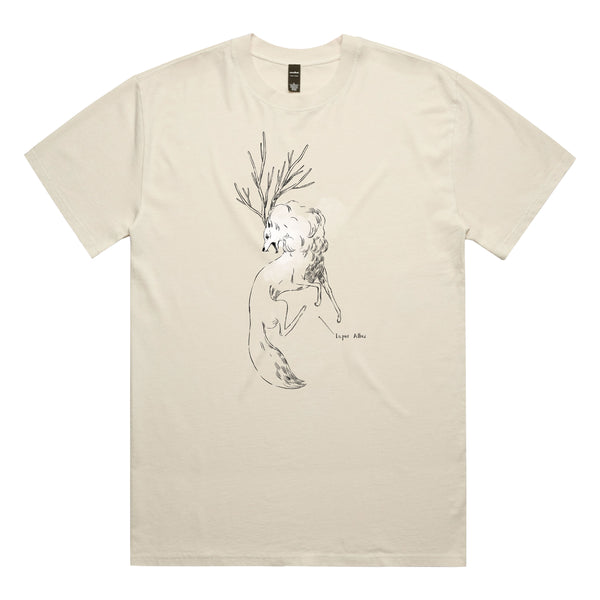 Neva Tshirt - Lupine Albus (Faded Ecru)