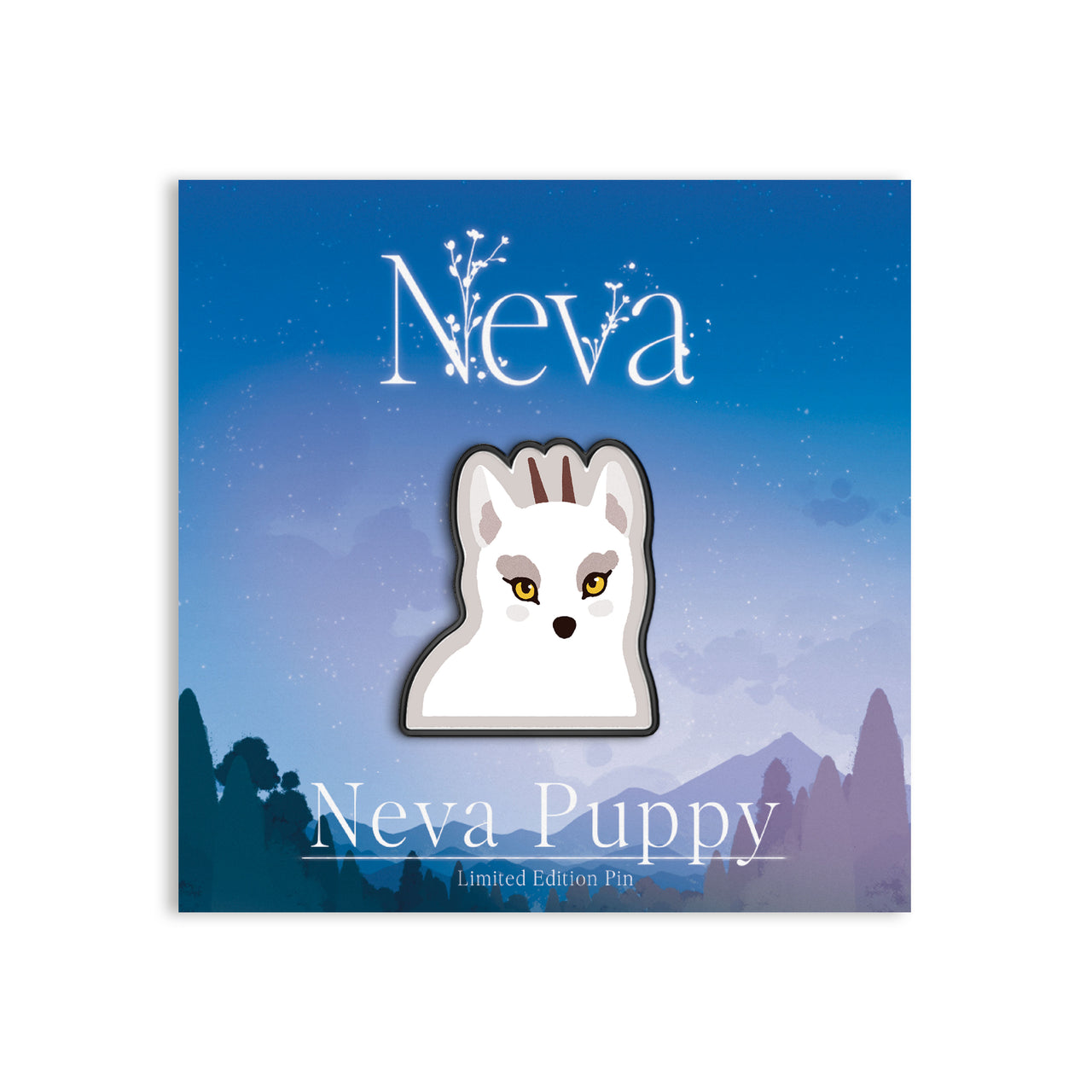 Neva Enamel Pin Badge - Neva Puppy