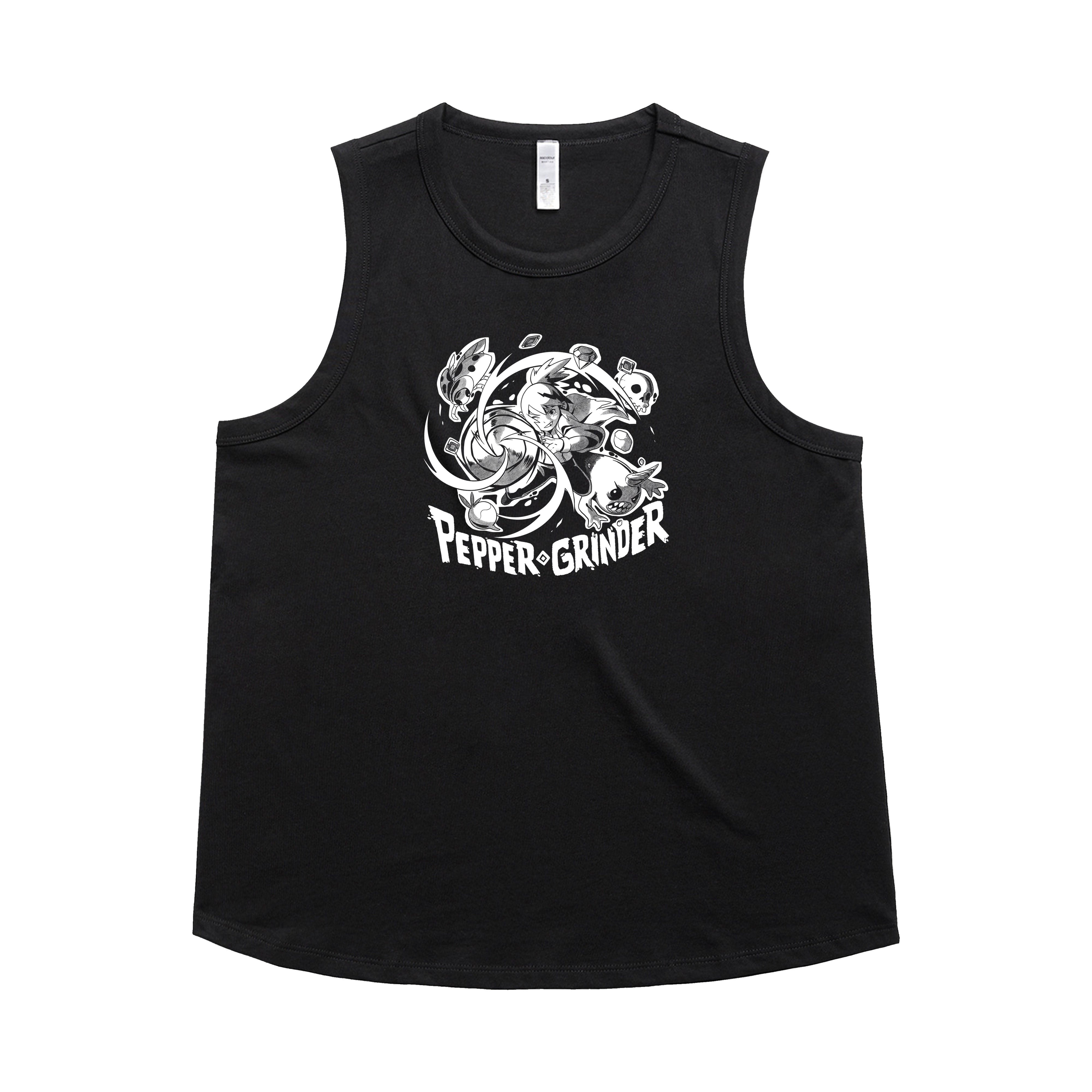 Pepper Grinder Drill Rush Tank (Black) – Devolver Digital