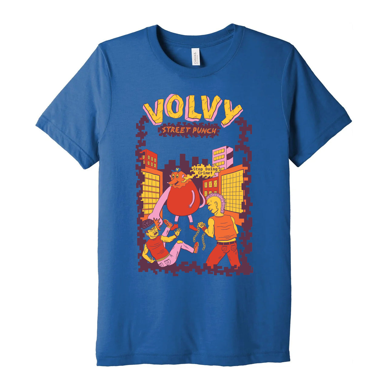 Volvy Street Punch T-Shirt (True Royal)