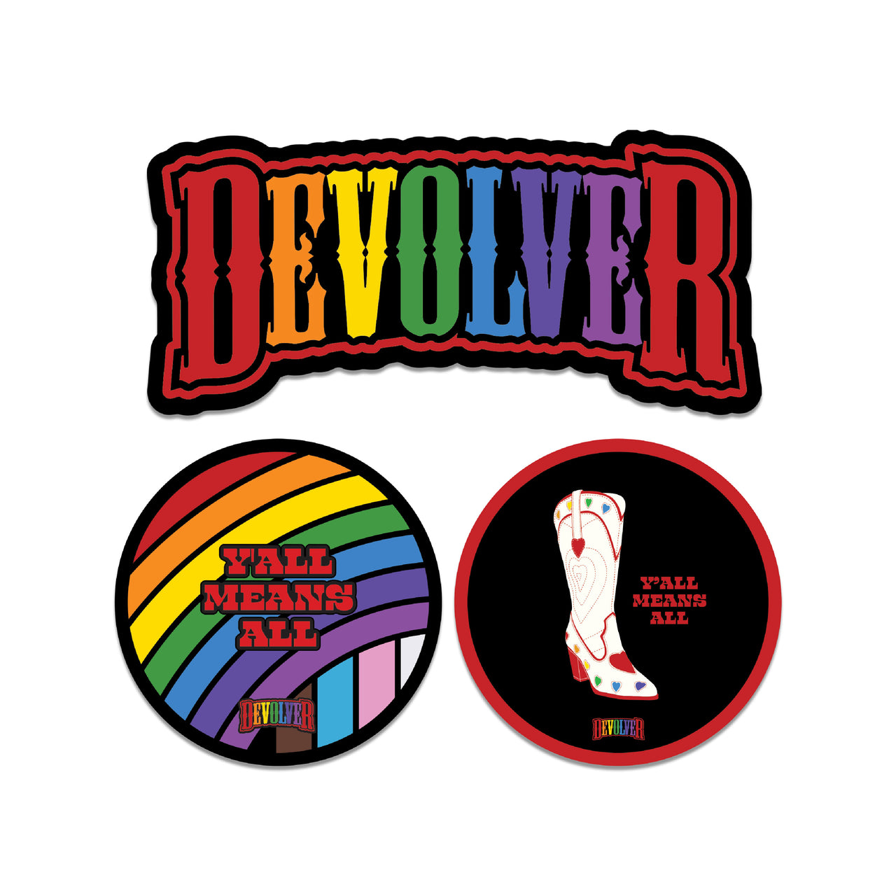Devolver Y'all Sticker Pack